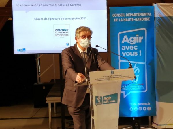 Georges Méric, Président du Conseil Départemental de la Haute-Garonne