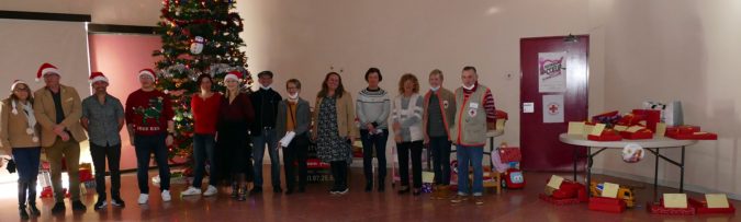 Unis pour donner gâter les enfants