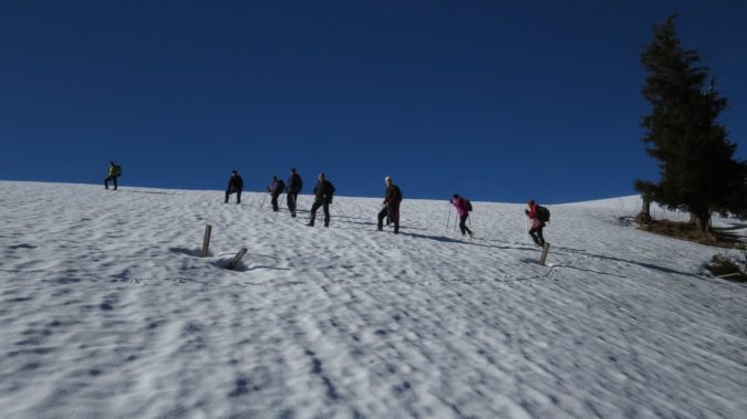 Une excusion luchonnaise ensoleillée pour les randonneurs de Blajan.
