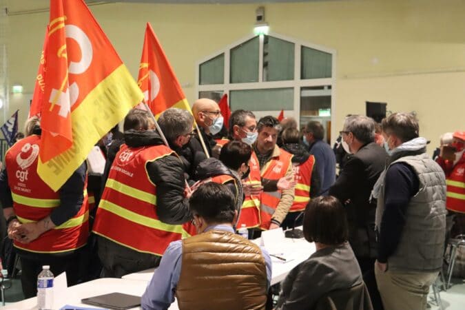 Négociations en face à face