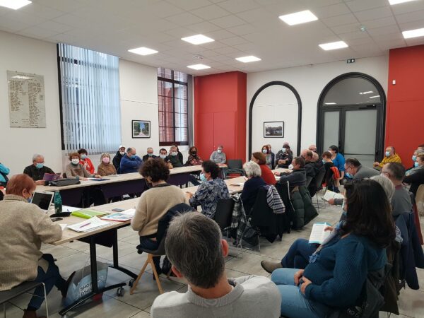 Lors de la rencontre citoyenne