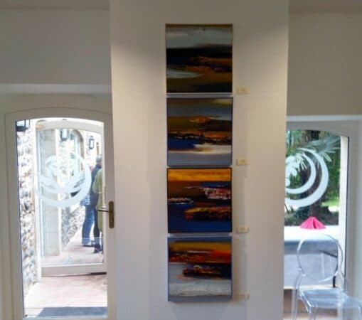 Lors de l'expo de Martres Tolosane