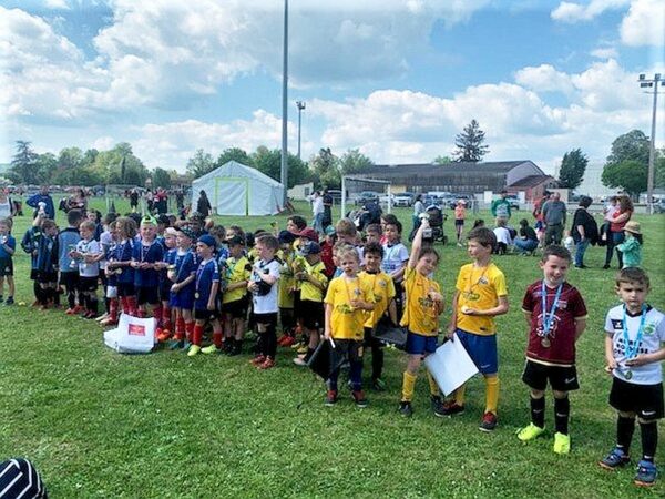 De beaux moments sportifs pour les jeunes de l'Ecole de foot Save Gesse ce weekend au tournoi du Mabroc à Martres Tolosane.