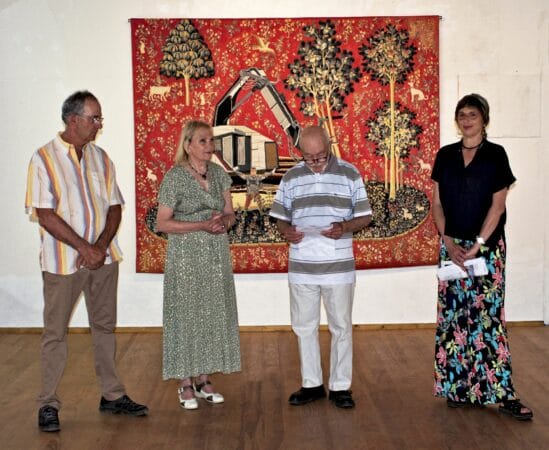 Le 21 mai s'est ouverte l'exposition estivale au Musée de Peinture de Saint-Frajou, en partenariat avec le musée des Abattoirs de Toulouse (à voir jusqu'au 14 août).