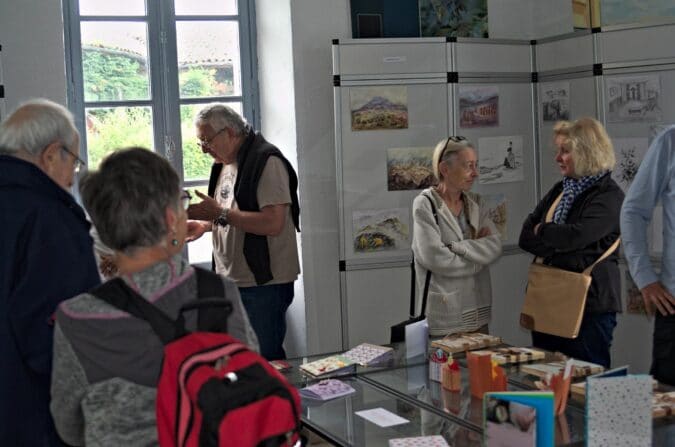 Les élèves de l'atelier de dessin de Ksenia Milicevic exposent leurs travaux de l'année au Musée de Peinture de Saint Frajou, jusqu'au 8 juillet,
