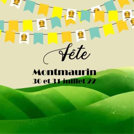 Montmaurin sera en fête samedi 30 et dimanche 31 juillet, réservez le week-end.