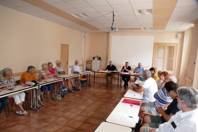 Ouverte de la séance par le Président Didier Lamarque