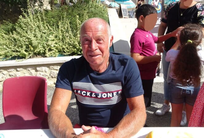 Patrick Ben alias Boubou, animateur et chorégraphe de danses sévillanes, à l'association Triana, à Aurignac, Cazères et le Fousseret.