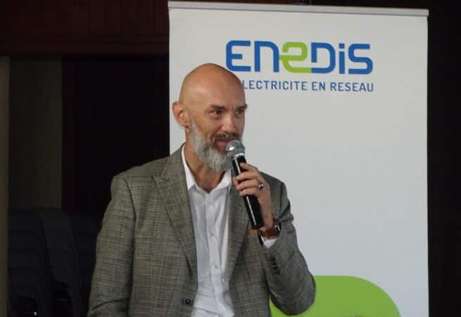 Stéphane Lesénéchal, directeur territorial Enedis, a explicité aux élus des collectivités territoriales, les protocoles de coupures éventuelles d'électricité cet hiver.