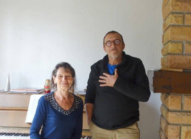 Le collectif Liberté-Comminges est né de la volonté de citoyens de défendre les libertés individuelles fondamentales lors de la crise sanitaire (ici Chantal Béréziat et Denis Dufour, du collectif).