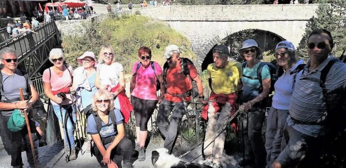 Les marcheurs de la Virée des As, association multi loisirs, est partie en excursion au lac de Gaube.