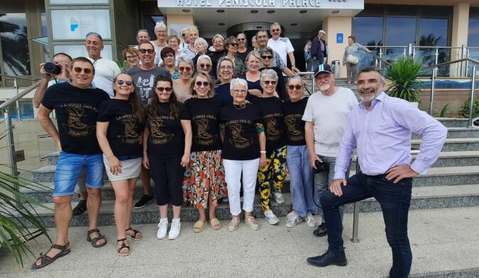 Le beau voyage en Espagne, à Peniscola, des membres du club la Virée des As.