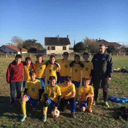 Bravo aux U13 de l'école de foot Save Gesse, avec deux victoires à leur actif ce week-end.