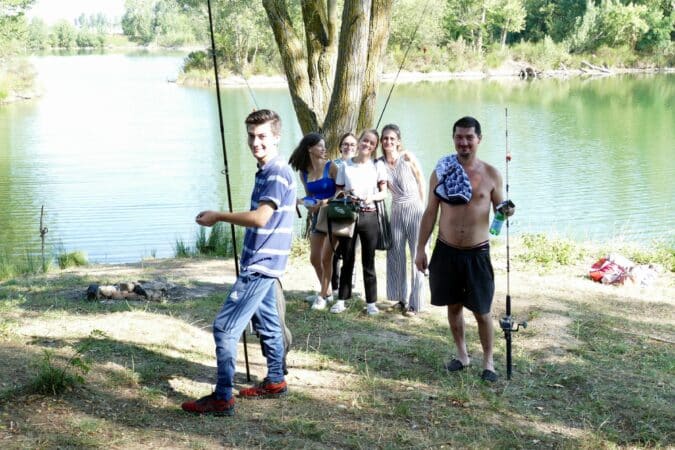 La pêche en famille
