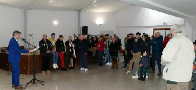 Vue partielle de l'assemblée