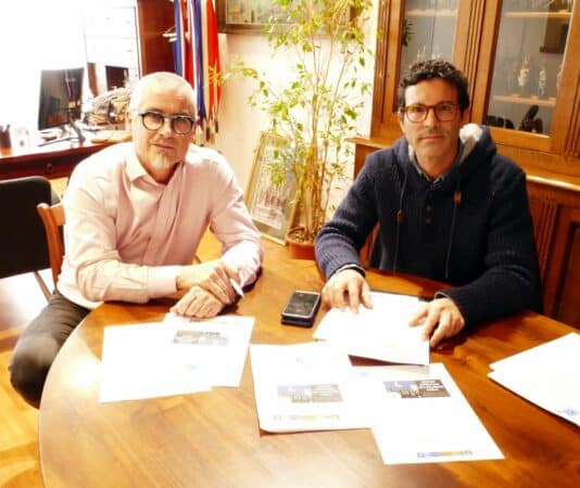 Denis Turrel et Guillaume Bourguetou