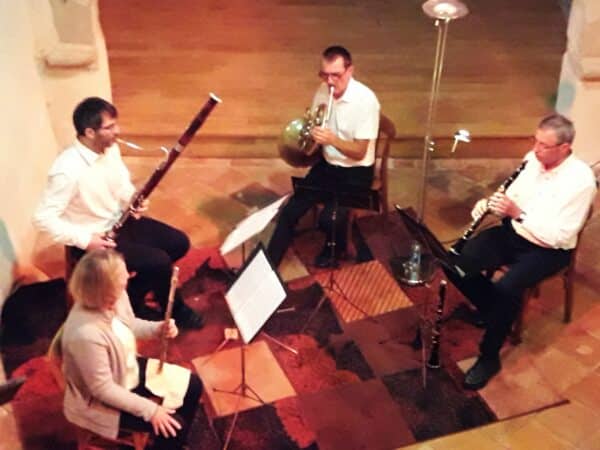 L'excellente formation classique belge Le Vent du Nord, dont certains musiciens sont venus spécialement du Plat Pays pour l'occasion.