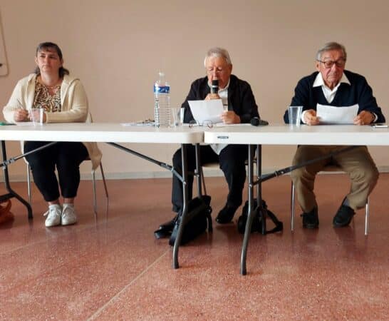 Sandra Da Silva, Robert Baudeigne et Jean Pierre Roudil