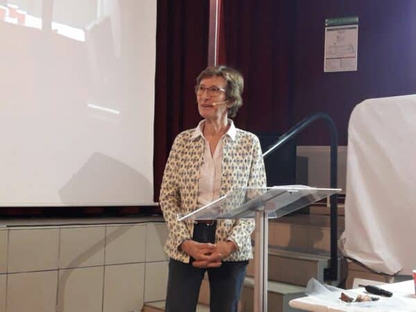 Le colloque scientifique autour de la Vénus de Lespugue et des représentations du corps en Préhistoire a donné la parole à de nombreux intervenants. (Nathalie Rouquerol)