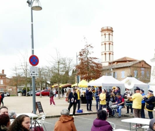 Photo d'archive du marché