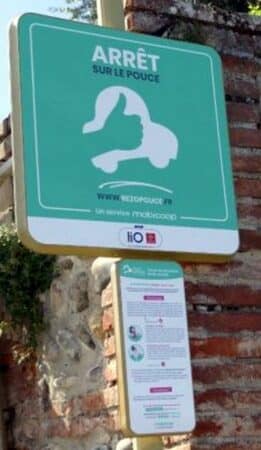 Point d'arrêt signalé