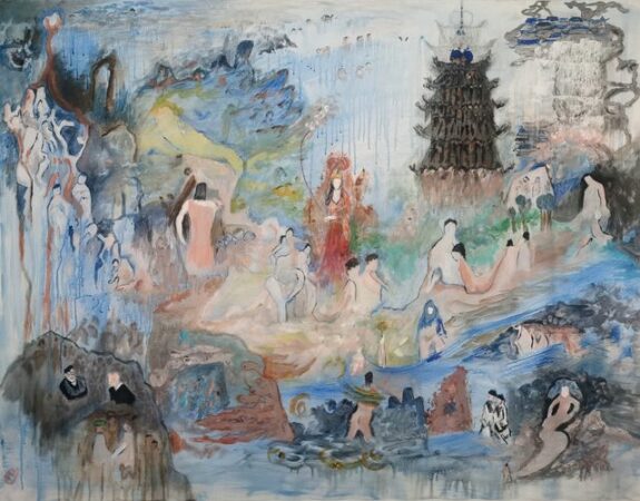 Votez pour le attribuer le Prix du Public du Salon Art Résilience à Saint Frajou (en photo le 1er prix du Salon, Cooper Gao, Chine).