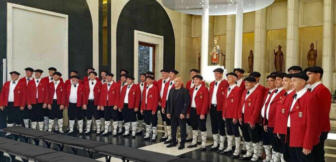 A Montmaurin le 16 septembre, les voix superbes des Chanteurs Pyrénéens de Tarbes, à l'invitation de la Maison Gauloise.