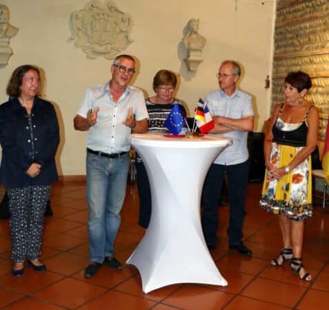 Belle réception à la mairie