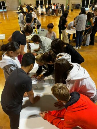 Les collégiens commingeois de 4ème ont participé aux Défis de la Science à Villeneuve de Rivière. (photo V. Chataigner)