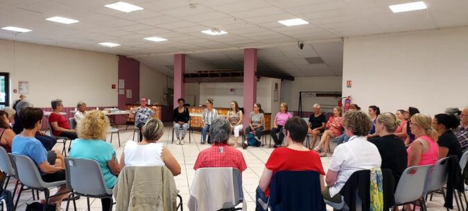 Du monde lors de la précédente conférence