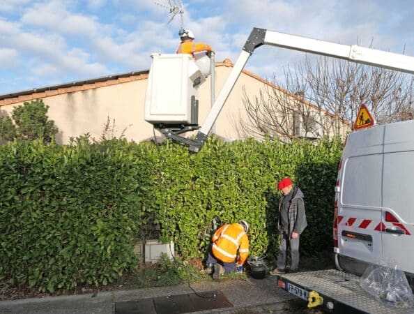 Un investissement pour des économies d'énergie et un bénéfice environnemental importants, Boulogne a fait installer un nouvel éclairage public à LED. (photo SDEGH)