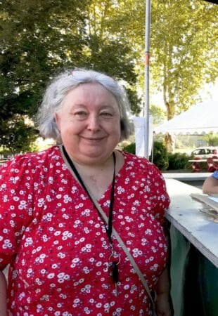 Christine Jaudon, la présidente de l'association Les Trois A d'Aulon, prépare avec son équipe la prochaine assemblée générale.