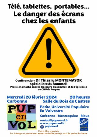 Le danger des écrans chez les enfants