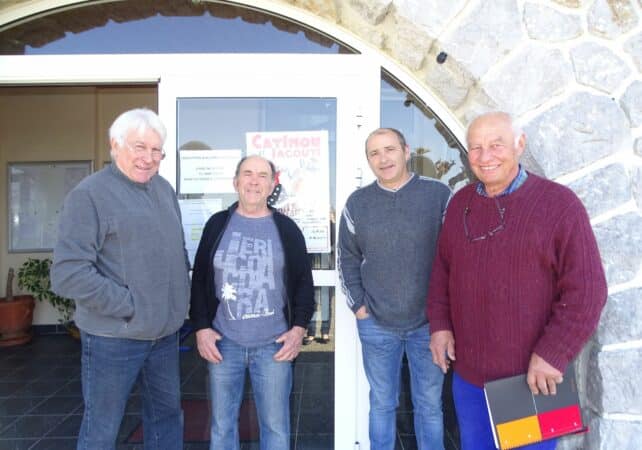 Sur cette photo d'archives, Michel Saint-Raymond est à gauche.