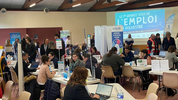 Des chercheurs d'emplois qui ont répondu présent en nombre