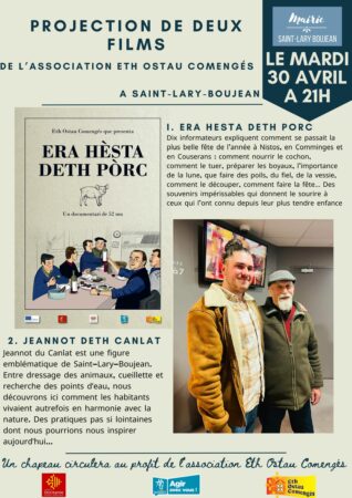 Une soirée cinéma à Saint-Lary Boujean pour mettre à l'honneur l'occitan et les traditions ancestrales.