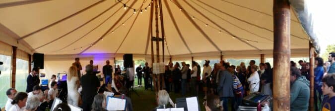 Lors de la réception de l'édition 2023