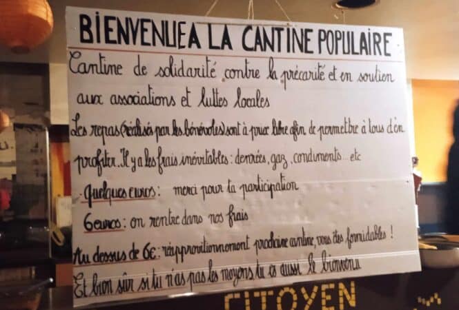 Pour aider à la cantine solidaire de Lou Madrigal, des bénévoles sont demandés.