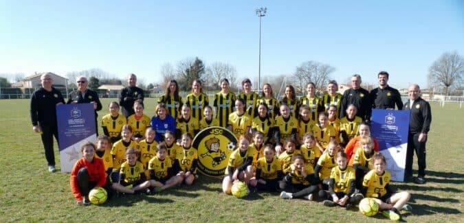 Lors de la remise des maillots en 2023