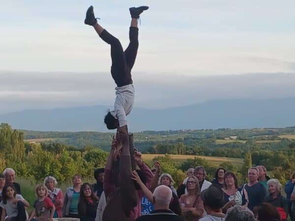 Une soirée ébouriffante à la Glissade avec le spectacle Pronomade(s) et d'incroyables artistes.