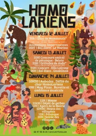 Une fête comme vous n'en avez jamais vu à Saint Lary Boujean ! Réservez la date.