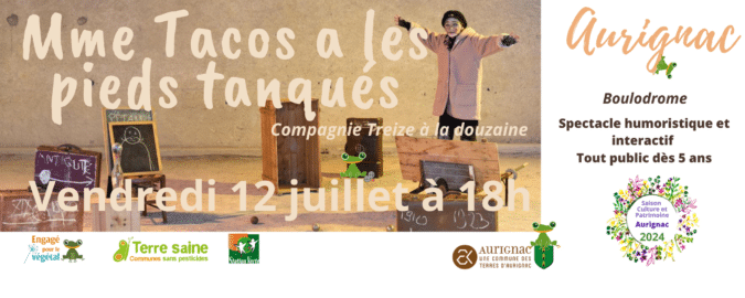 Un spectacle ludique et interactif au boulodrome d'Aurignac.