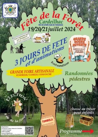 Trois jours de folie sous le signe de la forêt gauloise, avec la foire de Patrimoine Culture Nature de Cardeilhac.