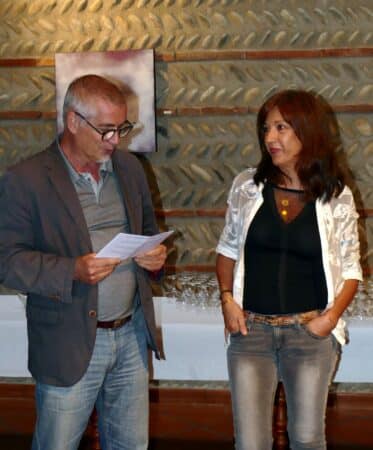 Denis Turrel accueille Dominique Parrod