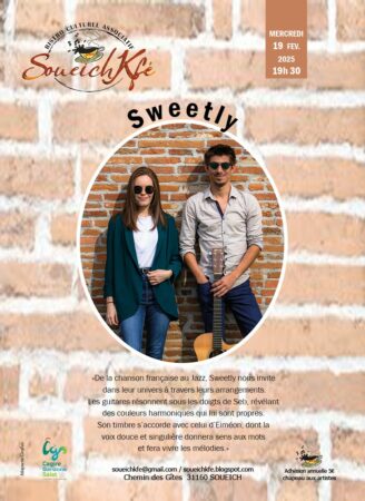 De la chanson française au Jazz, Sweetly nous invite dans leurs arrangements