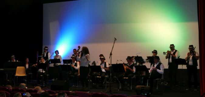 Lors d'un précédent concert à Carbonne