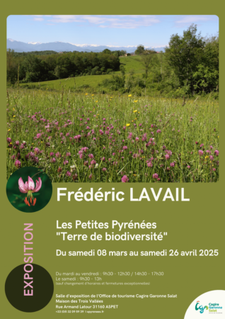 Fleurs des Petites Pyrénées”, Frédéric LAVAIL, photoreporter naturaliste et auteur
