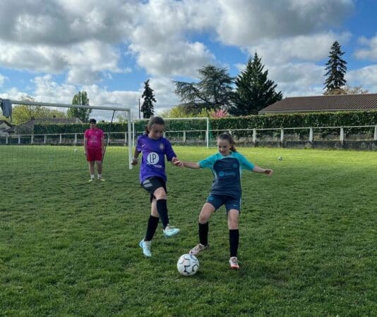 Une formidable semaine de foot, pour faire le plein d'énergie avant de reprendre le chemin de l'école.