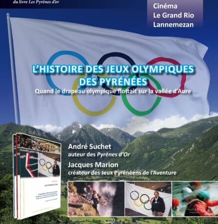 La surprenante aventure des Jeux Olympiques de Pyrénées, en conférence à la librairie le Vent des Mots.