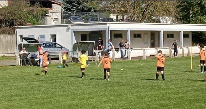 Un samedi de foot à Clarac pour les U9 de l'école Save-Gesse.